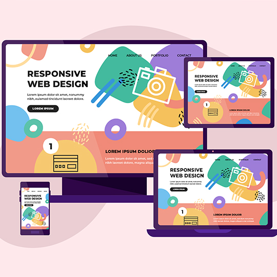 RESPONSIVE WEB SITE ILLUSTRATION 5